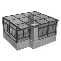 World Leopard doors and windows system Yangguang room Custom aluminum alloy Yangguang Room Skylight Seal Balcony Glass Window Appointment Measurements
