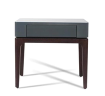 Misiti bedside table solid wood light luxury modern fashion bedroom bedside table MB-1102 bedside table) Kunming Red Star