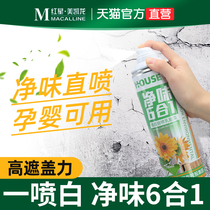 House Doctor Milky Paint Indoor Home Self-Brushing Paint Tasteless Environmental Protection Renovated Wall Water Paint Interior Wall Paint