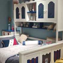 Colorful life children get on and off the bed teenagers children's room combination bed children all in one multifunctional combination boy