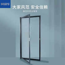Guanhao doors and windows JF inside open high transparent net diamond screen window protective anti-mosquito belt lock 304 stainless steel mesh detachable