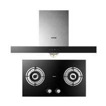 Boss Super Large Suction Range Hood Gas Range Smoke Range Removal Set Small Kitchen 8112 7B192