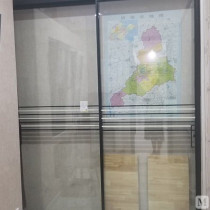 Lefton minimalist fashion light luxury interior partition sliding door 1 6 kitchen balcony indoor partition