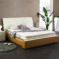 Xi Linmen mattress spring thermostatic latex double bedroom anti-mite cashmere fabric Simmons cushion 7526
