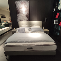 Mifei 012 Red Lovers Double Bed Back Bed