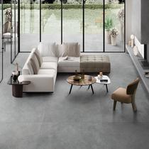 Dongpeng ceramic tile cement gray 750*1500 rock slab T10F150452 living room dining room wall tile