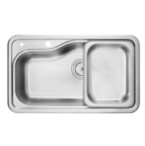 Jiumu 304 stainless steel large single tank kitchen washing basin anti-drip Dew non-stick oil washing dish pool with basin Basin