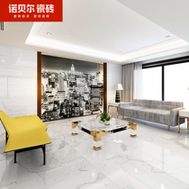 Nobel tile all-body brick Marble living room tile wild high-end floor tile NE61 jazz white