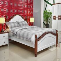 Manachau New Zealand Pine Wood Bed Small Beauty Style Light Lavish Bed Twin Beds Main Sleeper Economy Type Idylu