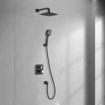 Faensa concealed copper shower wall black home decoration simple and generous consultation can enjoy discount (deposit)