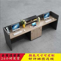 Company front desk Reception desk Custom office consulting desk Bar counter service desk Store cash register counter Simple