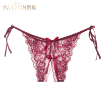Super sexy open file hot underwear Sao Japanese lace thong passion suit temptation lure underwear female Sao