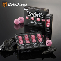 Volvik Warwick VIMATSOFT golf Balls Two Layers Matte 12 exercises golf gift box supplies