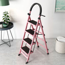 Ladder Home Folding Ladder Herringbone Ladder Multi-function Moving Stairway Telescopic Climbing Ladder Indoor Escalator