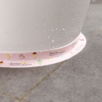 toilet toilet sticker edge base ring mildew-proof and waterproof ground mat stickers decorate personality cartoon can love beauty stitches