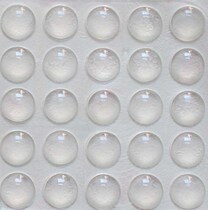 25-piece cabinet door anti-collision grain door suction anti-collision pad door anti-collision grain self-adhesive anti-collision glass anti-slip pad