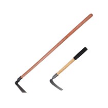 Small hoe household vegetable farming tools digging ground loosening soil weeding flower gardening tools all-steel outdoor digging wild vegetable artifact