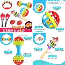 Baby hand-held ball 0-3-month intellectual care vision hearing training grasp toy puzzle early education small red ball