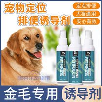 Fixed-point defecation-inducing agent for the special positioning pet pooch for the special positioning of the pet pooch for the training of the diuretic training on the toilet