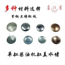 Single cylinder diesel engine cylinder head water blockage often hair Changchai accessories S195 1110 engine block water stuffy head