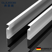 Zenjue Pavilion Metal Skirting Line Concealed Foot Line Gypsum Board Wash Wall Sticking Hidden Ceramics