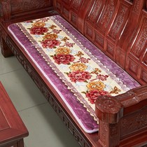 Old Wood Sofa Cushion All Season Universal Trio Solid Wood Sofa Cushion Cover Winter Plush Wood Spring Autumn Chair Cushion Non-slip