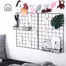 Dongha dormitory rental house renovation wall grid decoration photo wall girl heart photo room layout photo frame