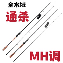 Abant ultra-hard MH tone down the black road Apole single pole straight handle single slightly gun handle far from the teething carbon light thunder pole