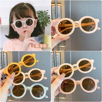 Cute childrens sunglasses cartoon sunglasses baby anti-ultraviolet tide boy child girl fashion girl sunshade polarized