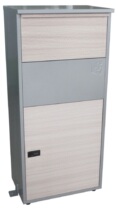 European villa household multiple delivery iron outdoor package box Dump rainproof household Villa package box