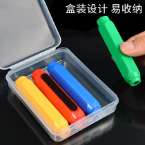 Magnetic chalk set Chalk clip shell Automatic dust-free and dirty-free hand-held pen device Teacher special anti-dust ash artifact powder