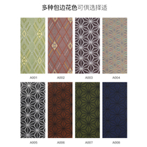 4 2 meters edging pattern A001-12B001-12 Chunhua Orchid Denim green denim vitality