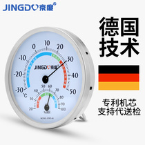 Stainless steel temperature and humidity meter high precision wet and dry thermometer industrial temperature and humidity meter for household indoor laboratory