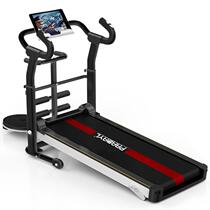Treadmill household small indoor gym special multi-function mechanical walking machine super silent folding