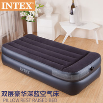 INTEX bedroom built-in electric pump double booster mattress single padded air mattress single padded air mattress folding travel bed
