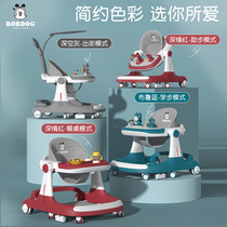 Babu Bean Baby Walkway Car Multifunction anti-O-type leg Anti-side flip to be able to implement male and female baby walkway cart 1