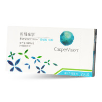  Cooper Optical contact lenses monthly throw box 1 piece Beixin hidden myopia eye environment transparent film official website JX