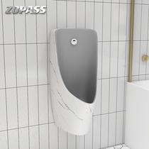 Suitable for Hengjie Kohler TOTO household mens urinal ceramic color urinal toilet wall feel
