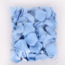 Simulation wedding rose petals wedding birthday decoration non-woven silk flower dance table hand throw half a pound