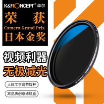 KF drow HD coating ND2-400 adjustable jian guang jing nd filter 40 5 43 46 49 52 55 58 62 67 72 77