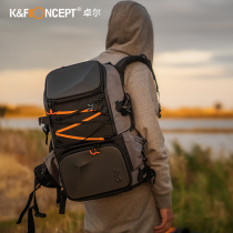 KF Zall outdoor mountaineering multi-function photography bag shoulder large capacity camera bag professional micro SLR backpack waterproof and shockproof Canon Sony National Geographic backpack can carry tripod