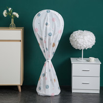 All-inclusive electric fan cover dust cover vertical printing zipper floor-standing fan cover household fan cover