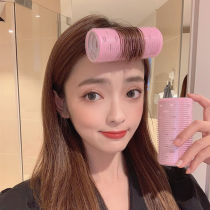 Curly hair roll Korean large artifact lazy air bangs roll fixed hollow roll shaped fluffy curls