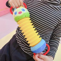 Caterpillar accordion baby puzzle early education 6 months baby pressing Childrens Music Toys 3 girls 1 a 2 years old