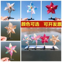 Outdoor travel childrens windmill hairpin Cute little windmill hairpin head windmill hair accessories stall Windmill small toy