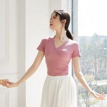 National Day 11 new spring and summer dance uniforms female adult long sleeve Latin classical modern dance body top