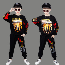 Spider-Man clothes children boys spring clothes suit CUHK Tong Shuai Halloween Fall Wei Long sleeves Sports tide cool