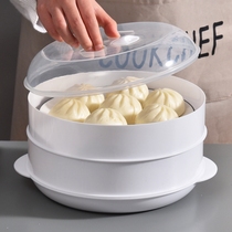Kitchen microwave oven special utensils steamer household light wave stove container steamer steamer steamer heated steamed buns Steamed Bowl