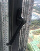 Aluminum alloy window handle casement door and window single point thickening handle window handle 50 outer push window lock