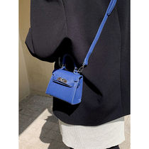 Blue small bag 2021 New Tide shoulder bag female summer premium sense niche lipstick chain bag Kelly mini bag